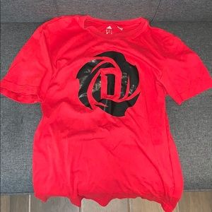 Adidas D Rose logo t shirt